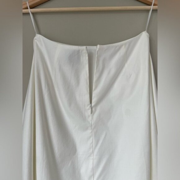 NEW Reformation Laguna Two Piece Matching Midi Skirt Set White | US 4 UK 8 - Picture 12 of 14